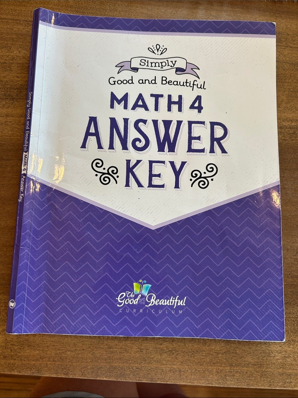 The Good and Beautiful Math 4 Answer Key - Purple